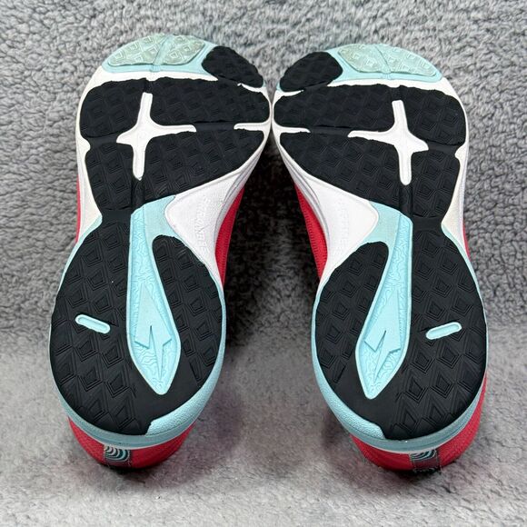 Enda Lapatet Mens Size 10.5 Running Shoes Sneakers Crimson Red White - Picture 8 of 9